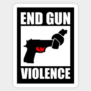 End Gun Violence Sticker